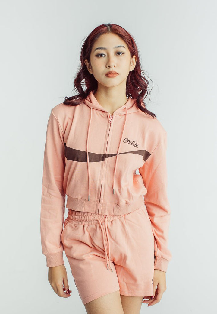 Evesand Coca Cola Modern Cropped Pullover and Short with Embroidery and Flat Print - Mossimo PH
