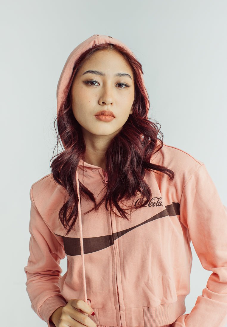 Evesand Coca Cola Modern Cropped Pullover and Short with Embroidery and Flat Print - Mossimo PH