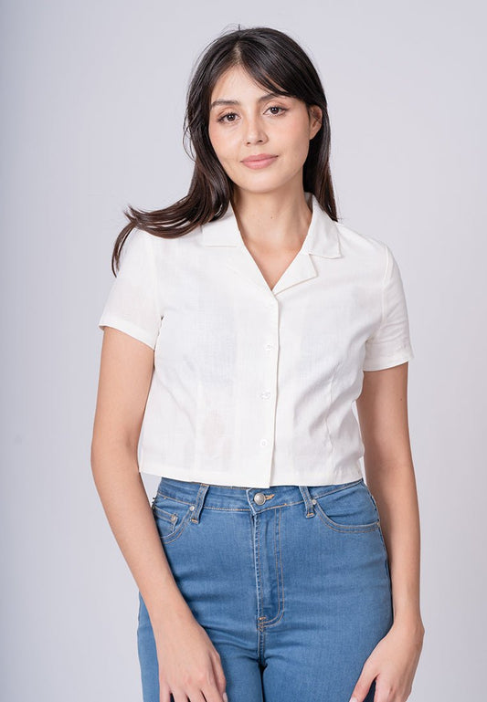 Frances Short Sleeve Cropped Blazer - Mossimo PH