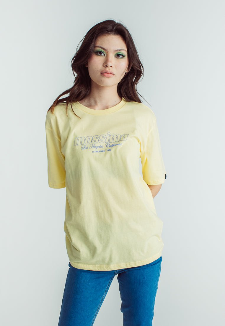 French Vanilla with Mossimo Big Minimal Design Modern Fit Tee - Mossimo PH