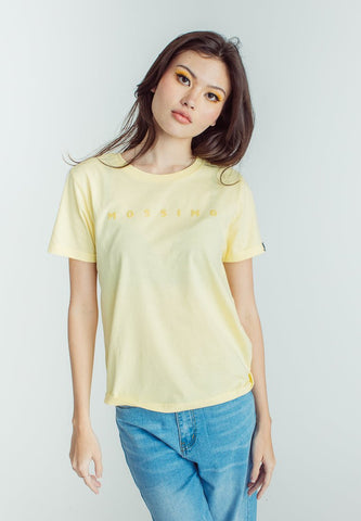 French Vanilla with Mossimo High Density Print Classic Fit Tee - Mossimo PH