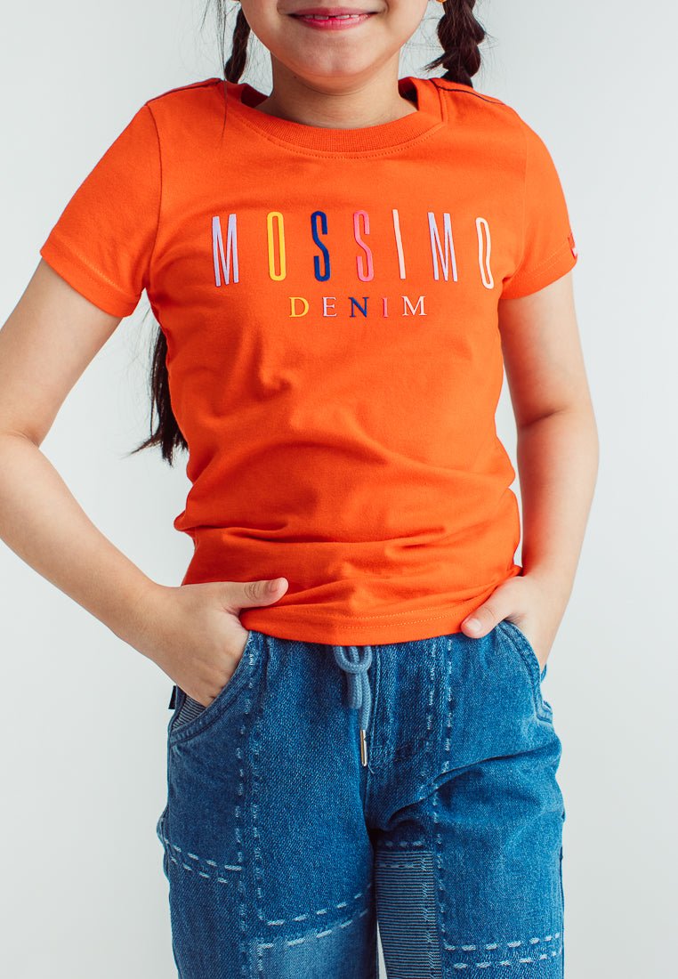 Girls Basic Tshirt with High Density Print Kids - Mossimo PH