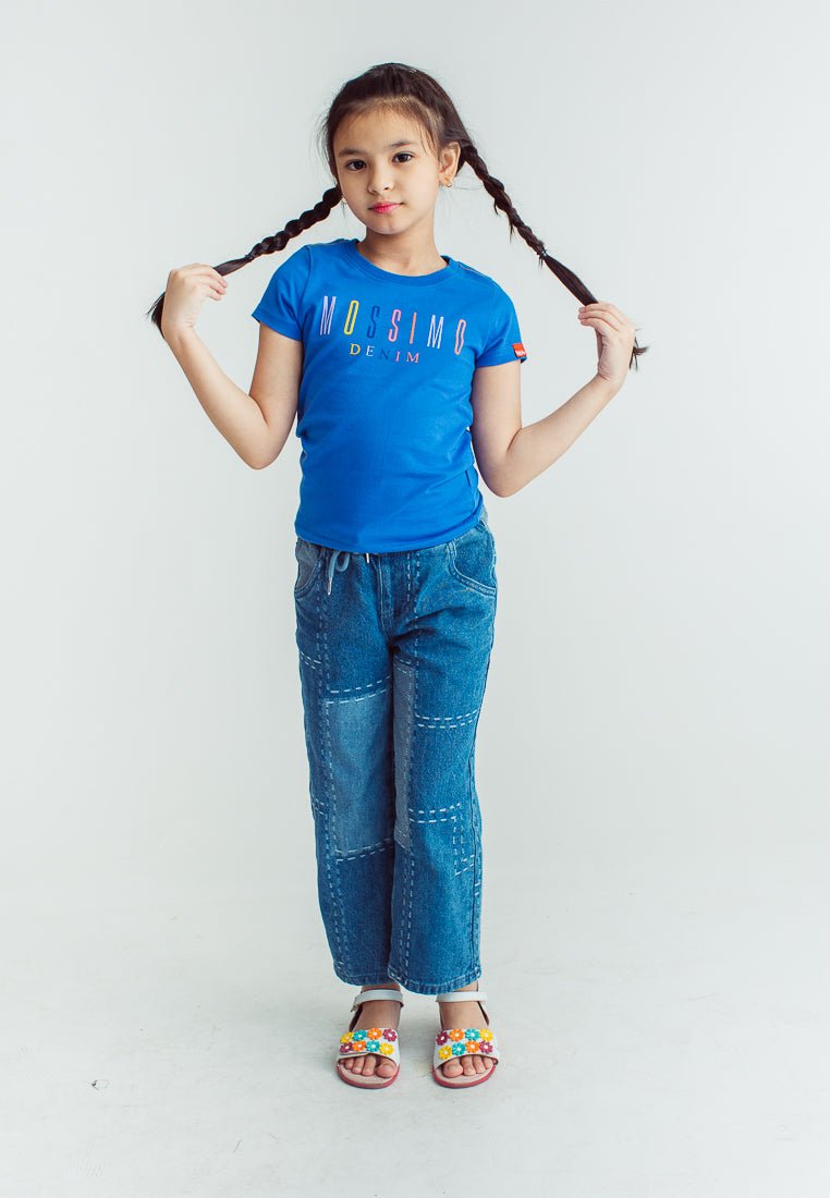 Girls Basic Tshirt with High Density Print Kids - Mossimo PH