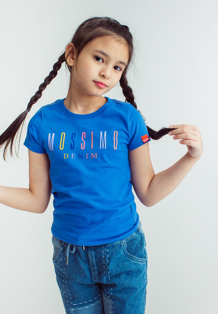 Girls Basic Tshirt with High Density Print Kids - Mossimo PH