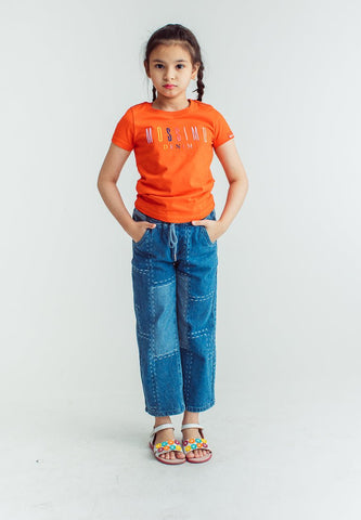 Girls Basic Tshirt with High Density Print Kids - Mossimo PH