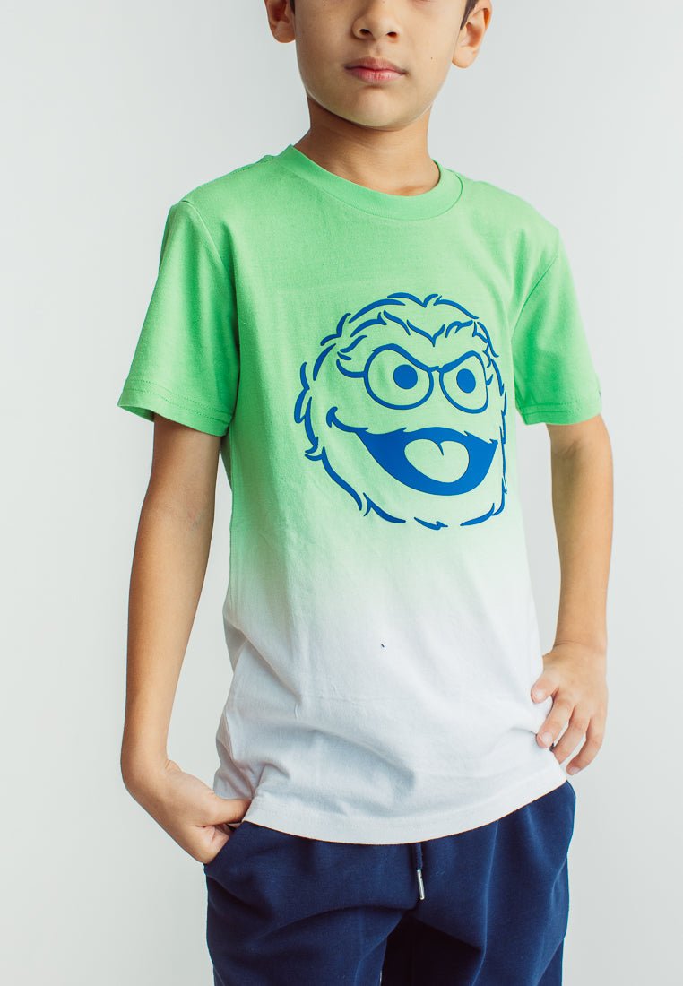 Green Sesame Street Dip Dye Shirt and Pants - Mossimo PH