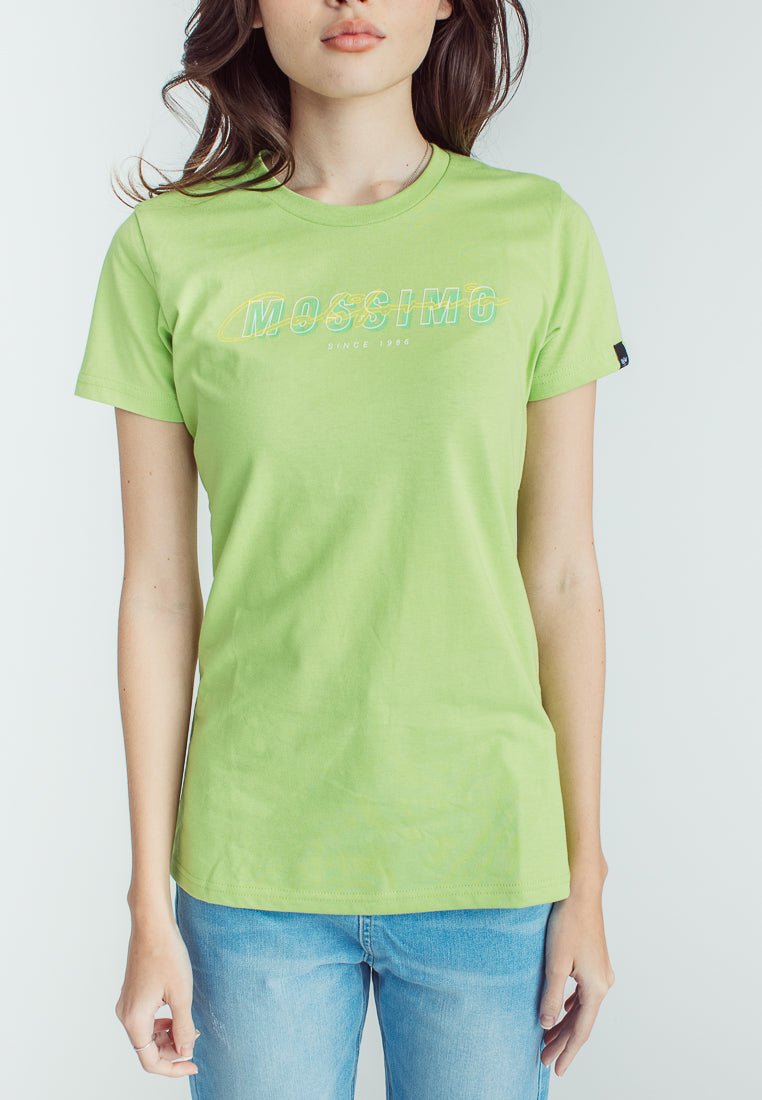 Greenery Mossimo California Design with High Density Print Vintage Fit Tee - Mossimo PH