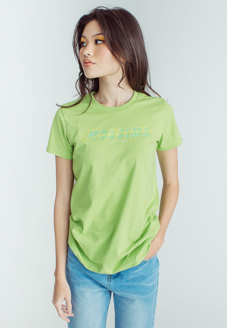 Greenery Mossimo California Design with High Density Print Vintage Fit Tee - Mossimo PH