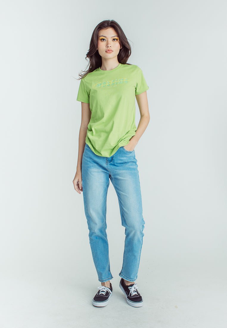 Greenery Mossimo California Design with High Density Print Vintage Fit Tee - Mossimo PH
