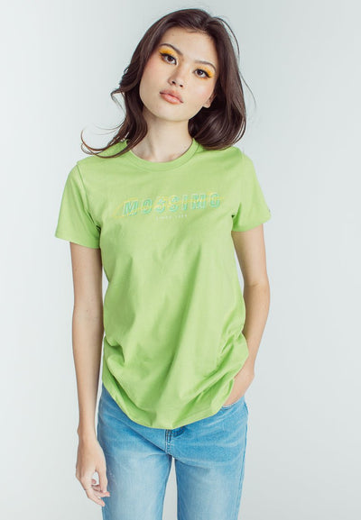 Greenery Mossimo California Design with High Density Print Vintage Fit Tee - Mossimo PH