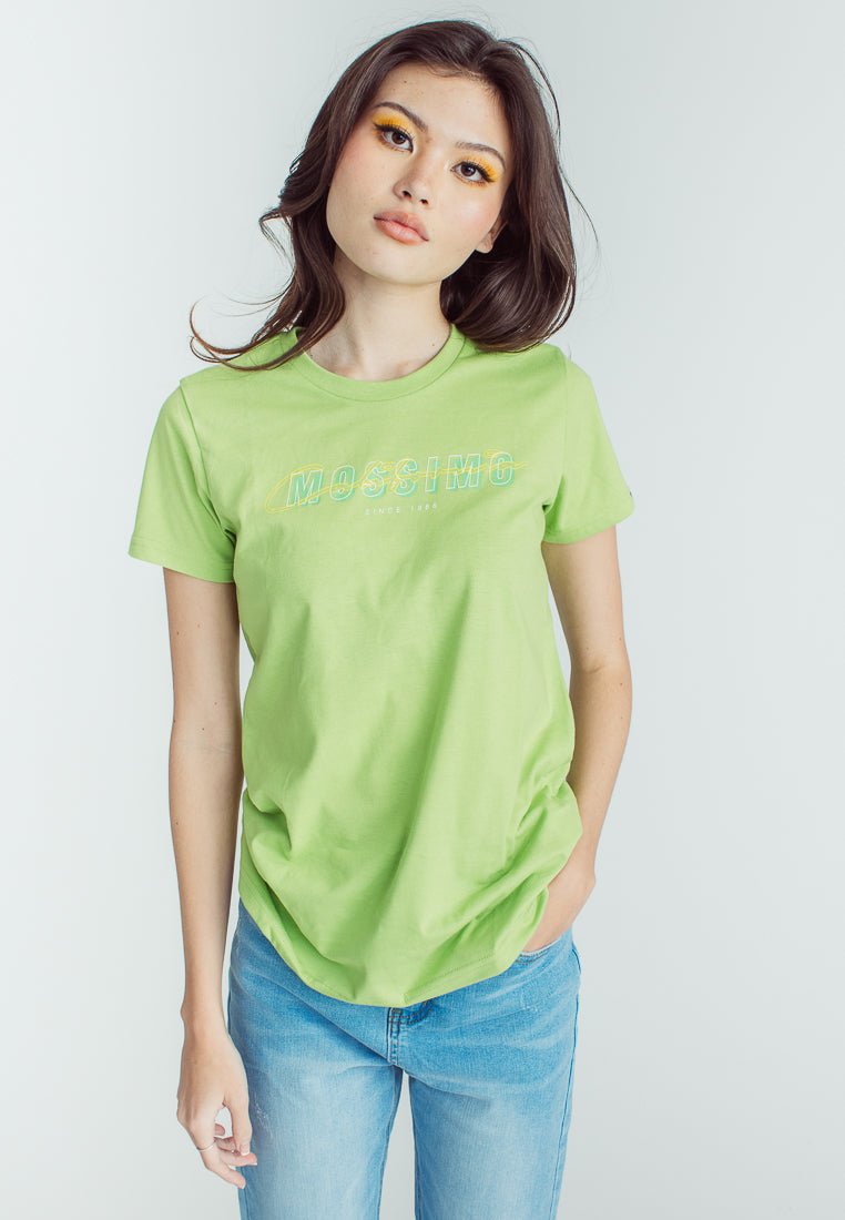 Greenery Mossimo California Design with High Density Print Vintage Fit Tee - Mossimo PH