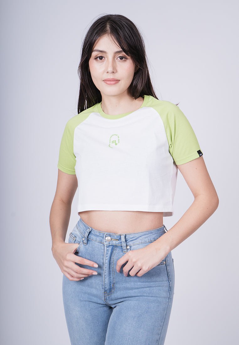 Greenery with Mossimo International High Density Print Super Cropped Fit Tee - Mossimo PH