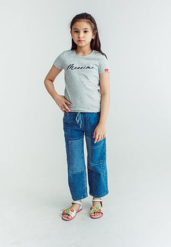 Heather Gray Mossimo Girls Graphic Tshirt - Mossimo PH
