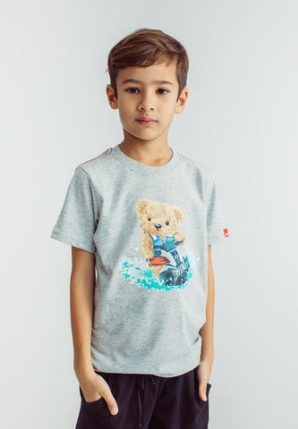 Heather Gray Mossybear Basic Tshirt - Mossimo PH