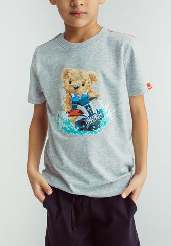 Heather Gray Mossybear Basic Tshirt - Mossimo PH