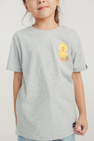 Heather with Big bird in Front and Back Basic Tshirt Kids - Mossimo PH