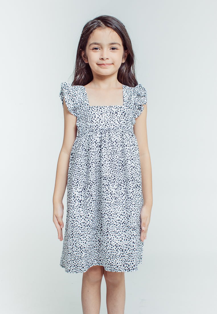 Izzie White Girls Bow Knot Sleeveless Dress Kids - Mossimo PH