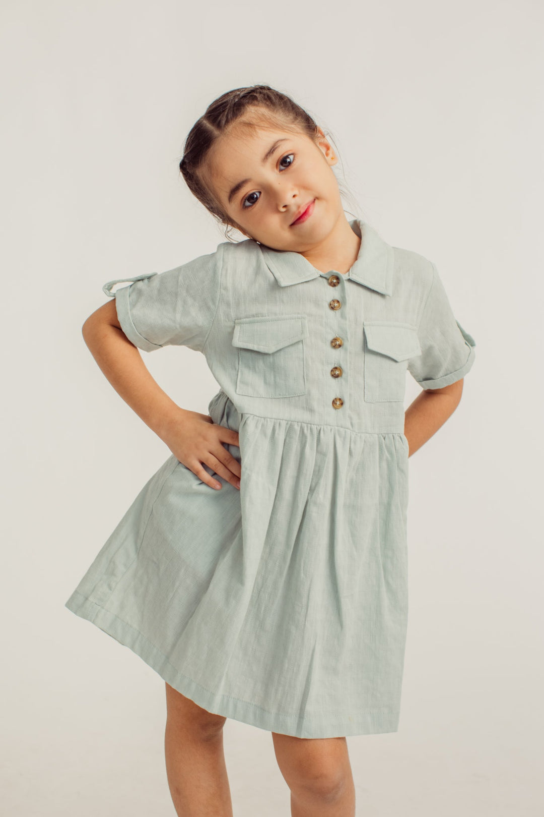 Jade Flared Utilty Dress Girls Kids - Mossimo PH