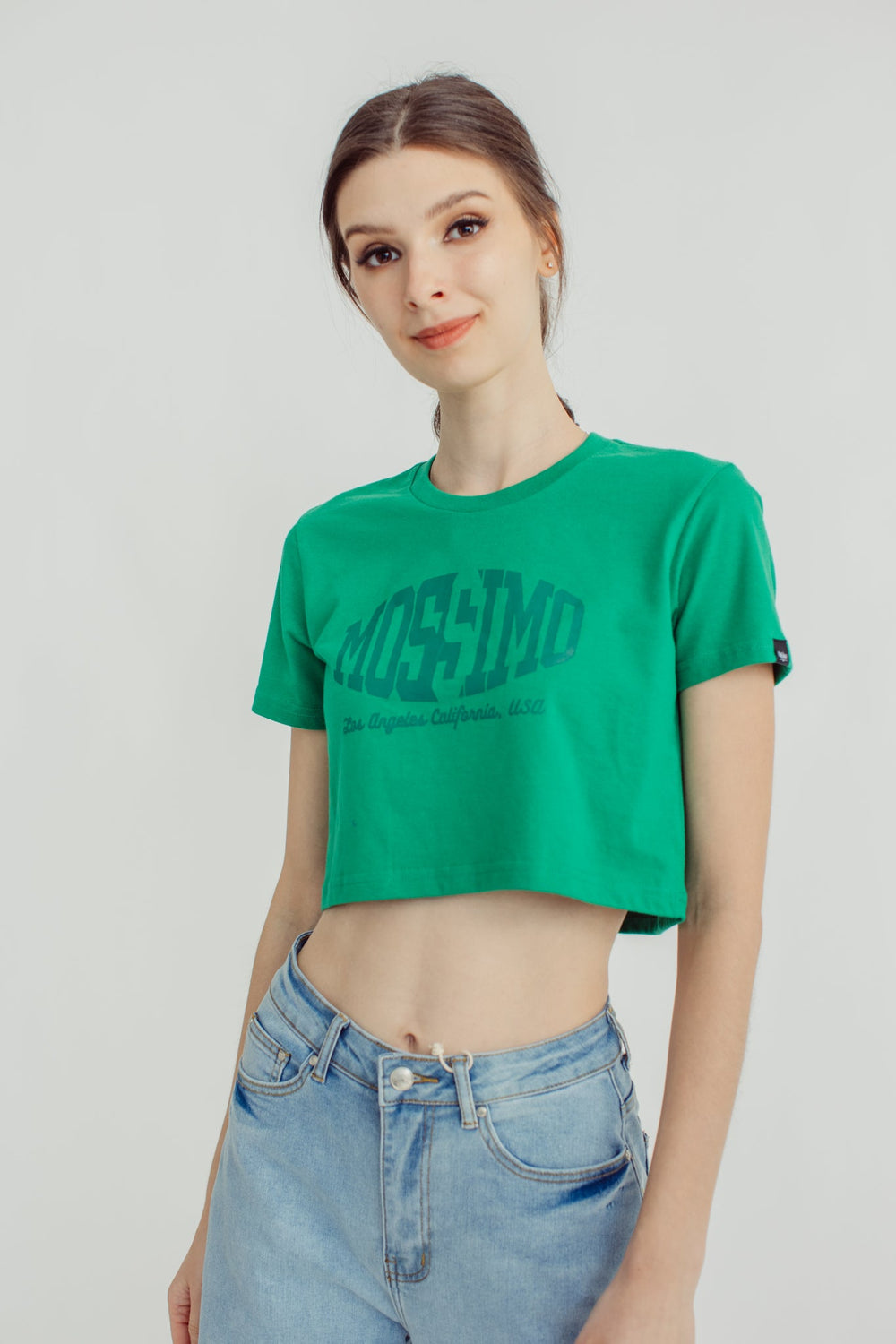 Jellybean with Mossimo Los Angeles Cali, USA Vintage Cropped Fit Tee - Mossimo PH