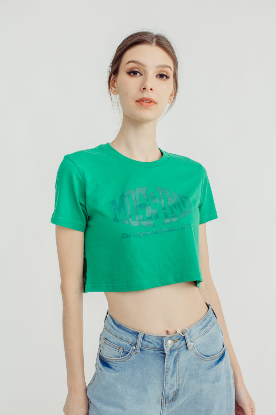 Jellybean with Mossimo Los Angeles Cali, USA Vintage Cropped Fit Tee - Mossimo PH