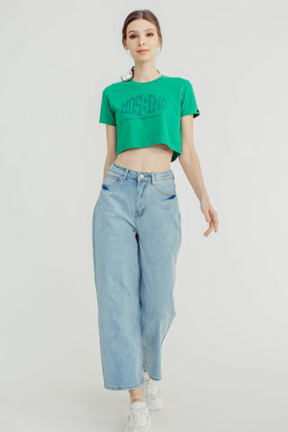 Jellybean with Mossimo Los Angeles Cali, USA Vintage Cropped Fit Tee - Mossimo PH