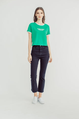 Jellybean with Mossimo Original Sports Club Small Branding Classic Cropped Fit Tee - Mossimo PH