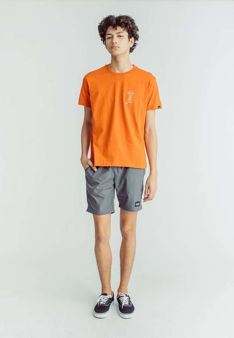 Jester Dark Gray Regular Fit Swim Short with Woven Patch - Mossimo PH