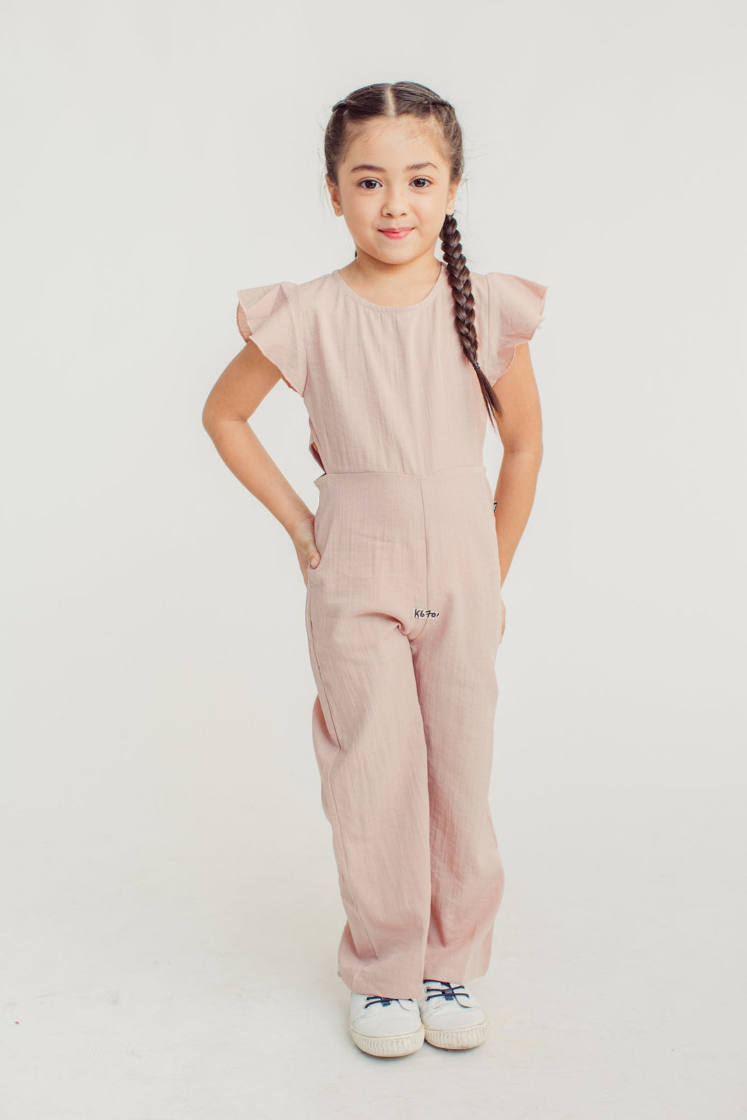 Kath Pink Girls Kids Cut Out Jumpsuit - Mossimo PH