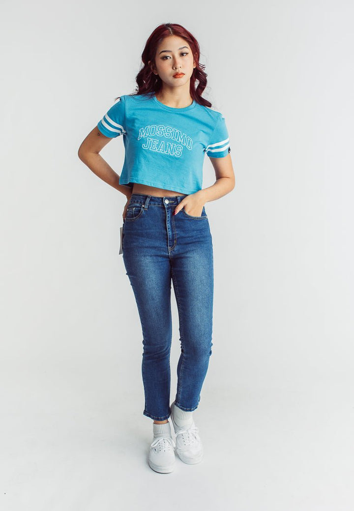 Kathryn Medium Blue Most Wanted Basic Five Pocket Straight High Rise Jeans - Mossimo PH