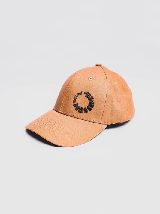 Khaki Baseball Cap with Embossed Embroidery and Flat Embroidery - Mossimo PH