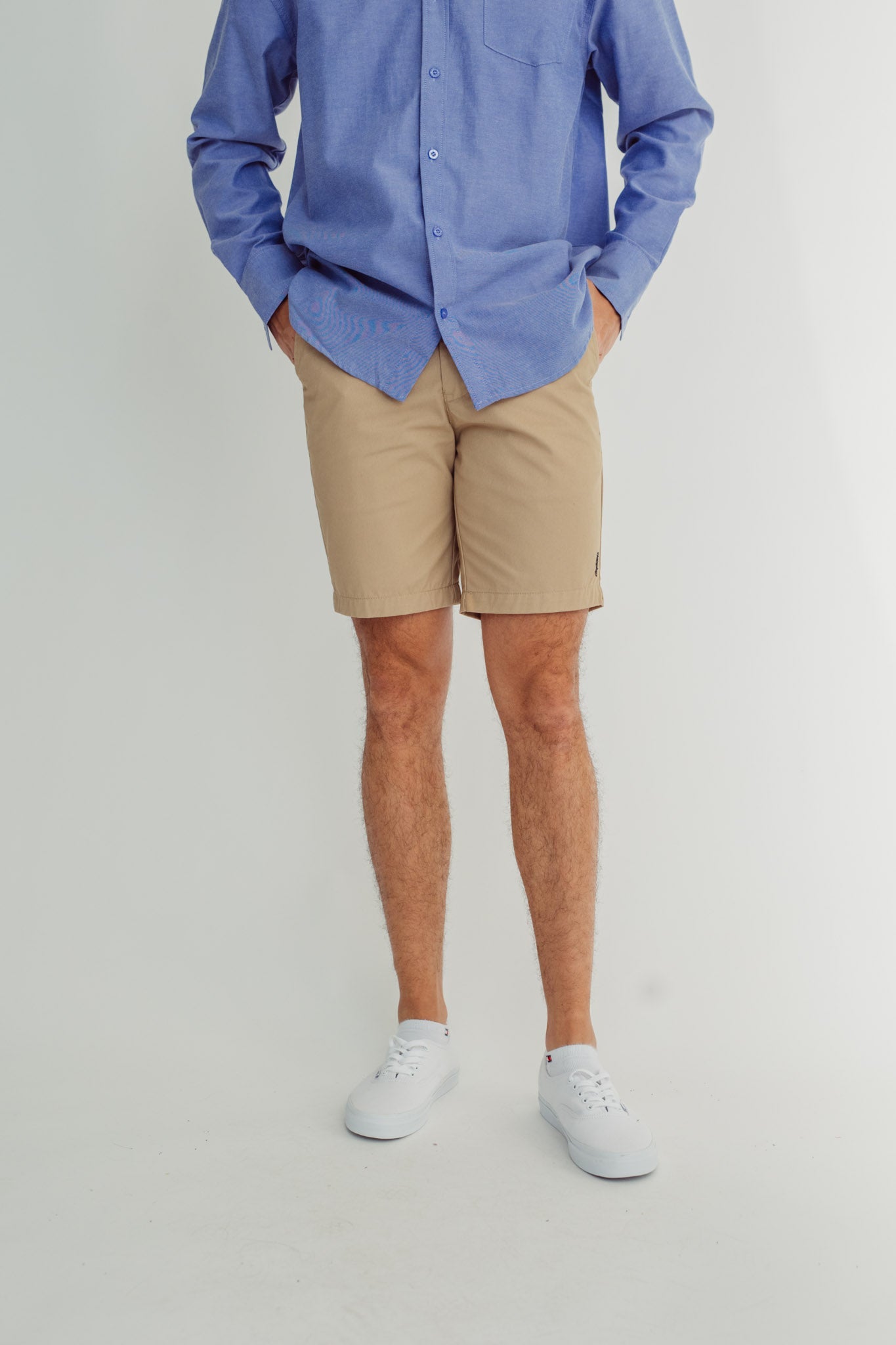 Khaki Fashion Slim Fit Mid with Embroidery - Mossimo PH