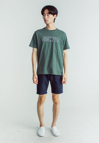 Laurel Basic Round Neck with Flat Print Big branding Comfort Fit Tee - Mossimo PH