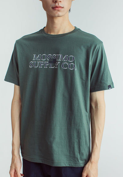 Laurel Basic Round Neck with Flat Print Big branding Comfort Fit Tee - Mossimo PH
