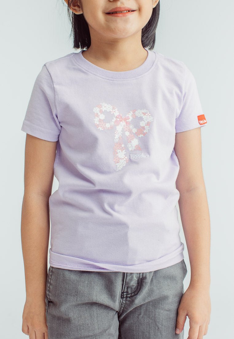 Lavander Frost Mossimo Tshirt with Ribbon Print - Mossimo PH