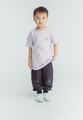 Lavender Boys Basic Tshirt with Star Mossimo Flag - Mossimo PH