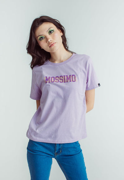 Lavender with Mossimo California Flat Print & high Density Comfort Fit Tee - Mossimo PH