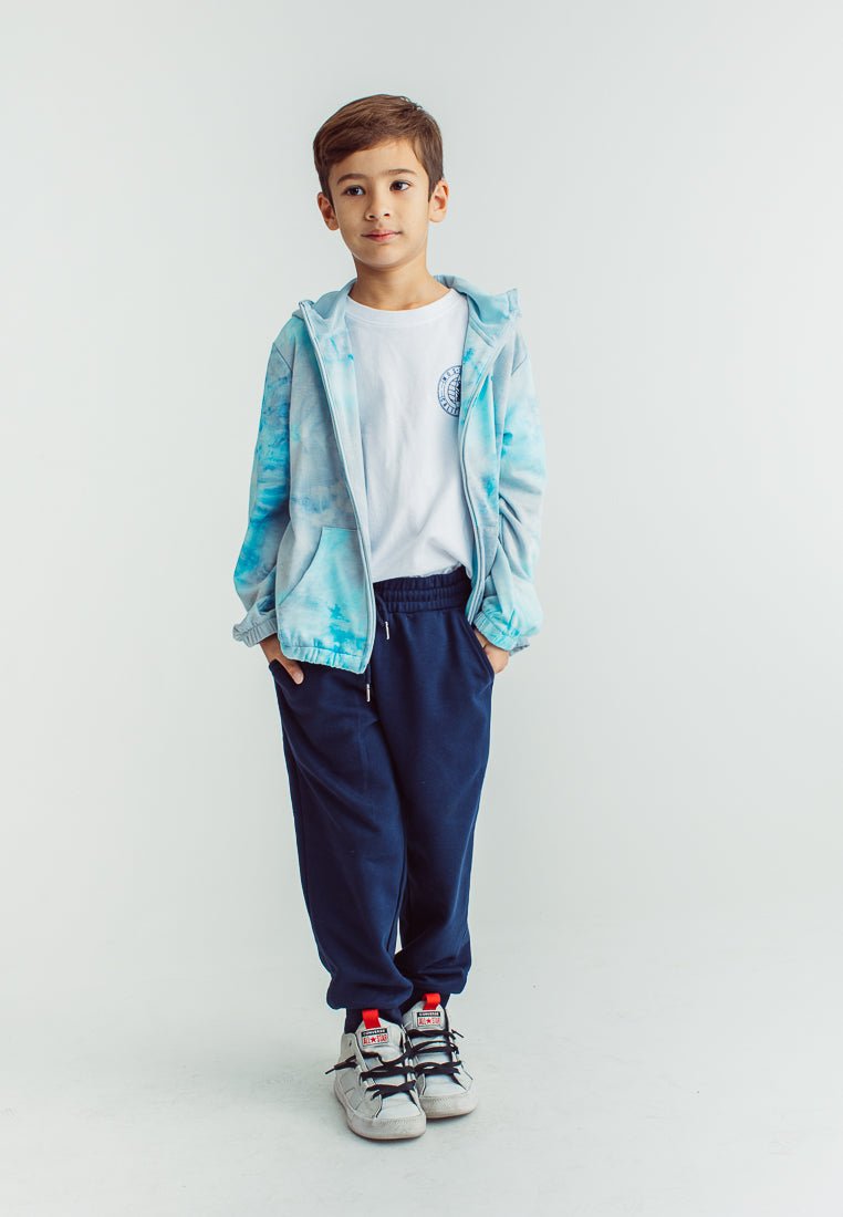 Light Blue Boys Tie Dye Hooded Jacket Kids - Mossimo PH