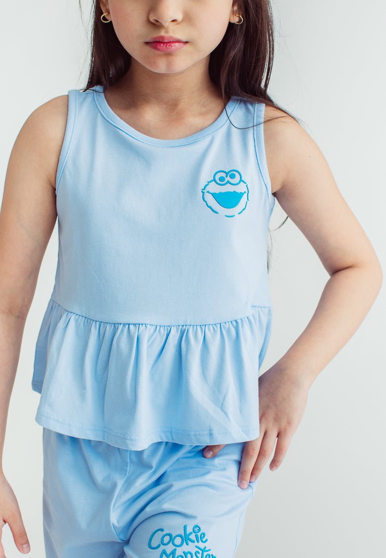 Light Blue Sesame Girls Knit Set - Mossimo PH