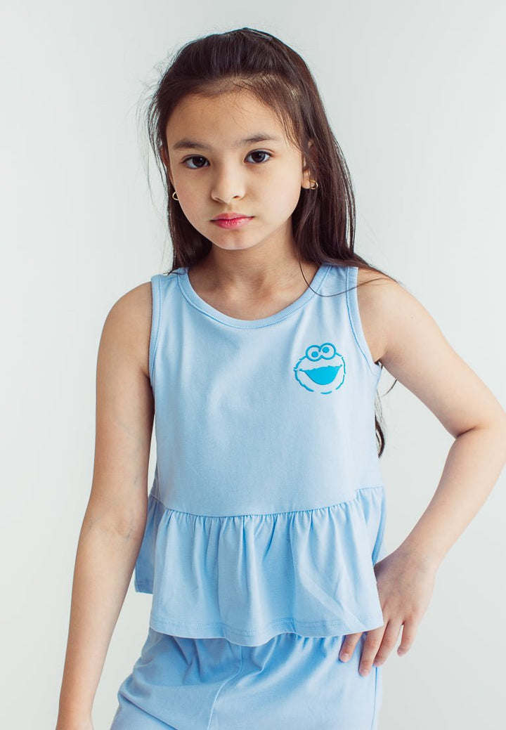Light Blue Sesame Girls Knit Set - Mossimo PH