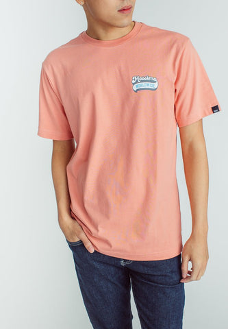 Lobster Bisque Basic Round Neck Comfort Fit Tee with Flat Print - Mossimo PH
