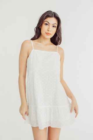 Mariz White Tiered Trapeze Dress - Mossimo PH