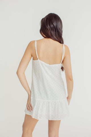 Mariz White Tiered Trapeze Dress - Mossimo PH