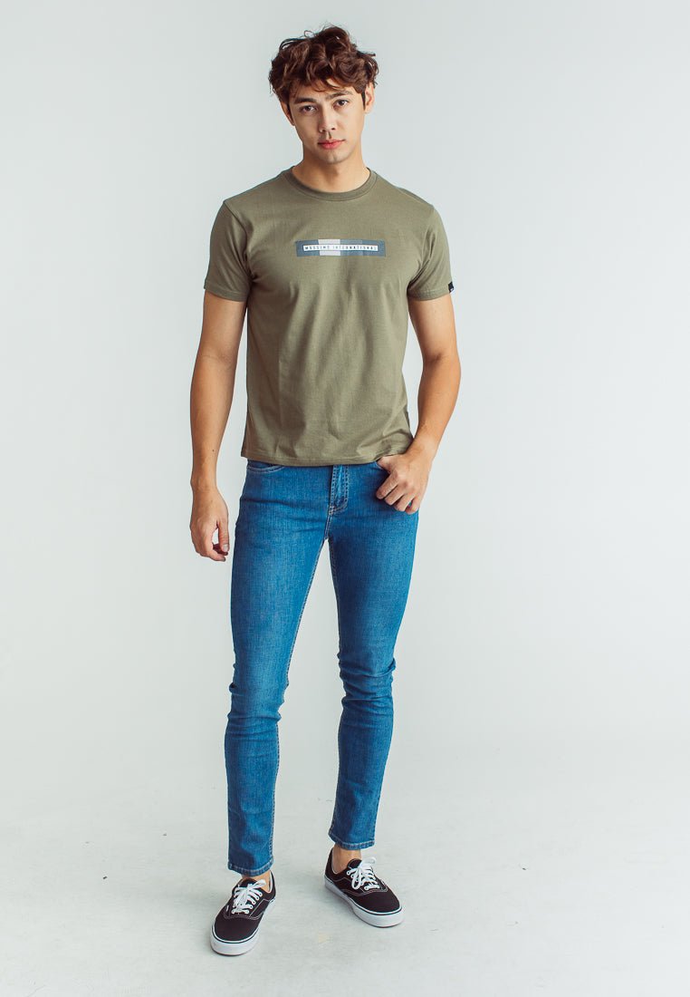 Medium Blue Slim Low Rise Basic Five Pocket Jeans - Mossimo PH