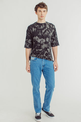 Medium Blue Straight Mid Rise Most Wanted Denim Basic Five Pocket Jeans - Mossimo PH