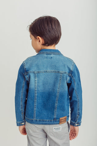 Medium Wash Long Sleeves Regular Jacket - Mossimo PH