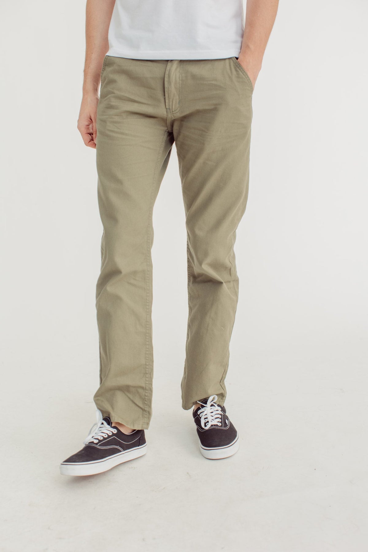 Mid Waist Pants with Patch Pockets - Mossimo PH
