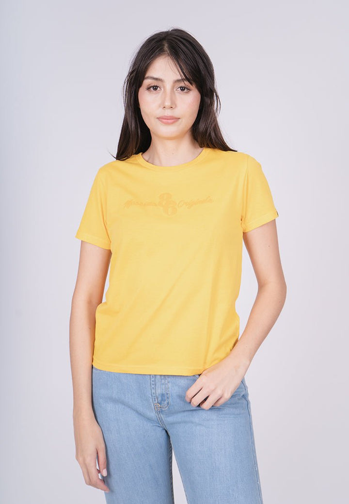 Mossimo 86 Spectra Yellow with Original Embossed Classic Fit Tee - Mossimo PH