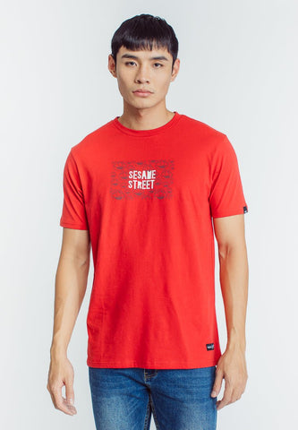 Mossimo American Beauty Sesame Street with Flat and High Density Print Classic Fit Tee - Mossimo PH