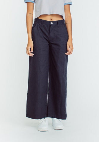 Mossimo Bethany Black Wide Cut Five Pocket Trousers - Mossimo PH