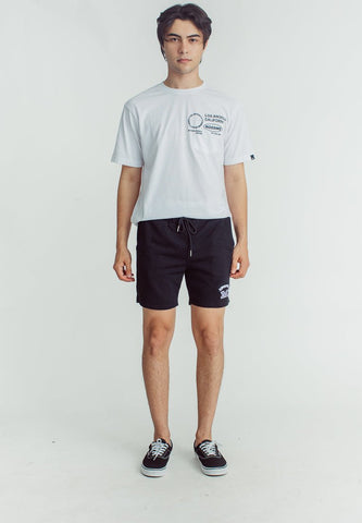 Mossimo Black Sesame Street Regular Fit Shorts with Embroidery - Mossimo PH